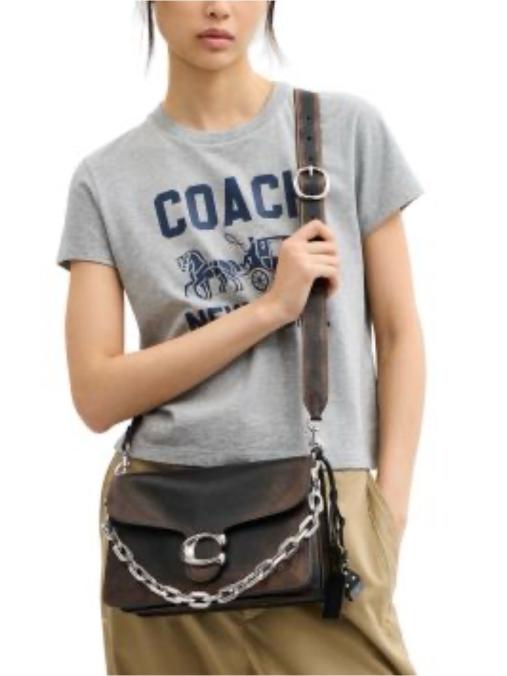 ISO Loved Leather Chain Tabby 30